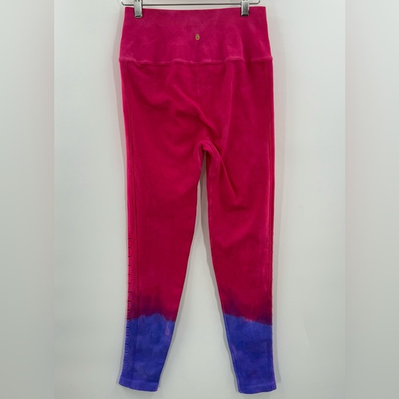 Spiritual Gangster Self Love Legging Watermelon Purple Tie Dye Leggings Size M/L - Picture 11 of 12